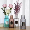 Modern, simple, fashionable and fresh glass vases, creative flower arrangement table ornaments, factory direct sales and wholesale details Picture